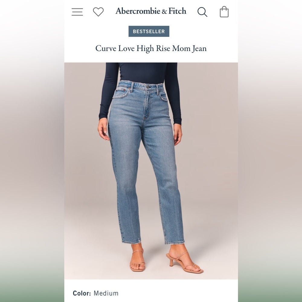 The Mom High Rise - Curve Love - Size 28/6R